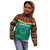 Custom Cameroon Football Kid Hoodie Go Champions - Toghu Pattern