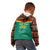 Custom Cameroon Football Kid Hoodie Go Champions - Toghu Pattern