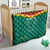 Custom Cameroon Football Quilt Go Champions - Toghu Pattern