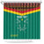 Custom Cameroon Football Shower Curtain Go Champions - Toghu Pattern