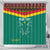 Custom Cameroon Football Shower Curtain Go Champions - Toghu Pattern