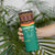 Custom Cameroon Football Skinny Tumbler Go Champions - Toghu Pattern