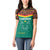 Custom Cameroon Football Women Polo Shirt Go Champions - Toghu Pattern