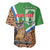 Personalised Equatorial Guinea Baseball Jersey Bubo Poensis Mix Giraffe Pattern