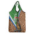 Personalised Equatorial Guinea Grocery Bag Bubo Poensis Mix Giraffe Pattern