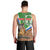 Personalised Equatorial Guinea Men Tank Top Bubo Poensis Mix Giraffe Pattern