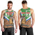 Personalised Equatorial Guinea Men Tank Top Bubo Poensis Mix Giraffe Pattern