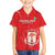 Custom Equatorial Guinea Football Family Matching Puletasi and Hawaiian Shirt Allez Nzalang Nacional - Red Version