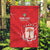 Custom Equatorial Guinea Football Garden Flag Allez Nzalang Nacional - Red Version