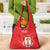 Custom Equatorial Guinea Football Grocery Bag Allez Nzalang Nacional - Red Version