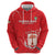 Custom Equatorial Guinea Football Hoodie Allez Nzalang Nacional - Red Version