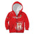 Custom Equatorial Guinea Football Kid Hoodie Allez Nzalang Nacional - Red Version