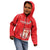 Custom Equatorial Guinea Football Kid Hoodie Allez Nzalang Nacional - Red Version