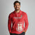 Custom Equatorial Guinea Football Long Sleeve Polo Shirt Allez Nzalang Nacional - Red Version