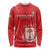 Custom Equatorial Guinea Football Long Sleeve Shirt Allez Nzalang Nacional - Red Version