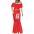 Custom Equatorial Guinea Football Mermaid Dress Allez Nzalang Nacional - Red Version