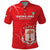 Custom Equatorial Guinea Football Polo Shirt Allez Nzalang Nacional - Red Version