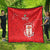 Custom Equatorial Guinea Football Quilt Allez Nzalang Nacional - Red Version