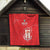 Custom Equatorial Guinea Football Quilt Allez Nzalang Nacional - Red Version