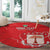 Custom Equatorial Guinea Football Round Carpet Allez Nzalang Nacional - Red Version