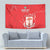 Custom Equatorial Guinea Football Tapestry Allez Nzalang Nacional - Red Version