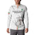 Custom Equatorial Guinea Football Button Sweatshirt Allez Nzalang Nacional - White Version