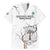 Custom Equatorial Guinea Football Family Matching Mermaid Dress and Hawaiian Shirt Allez Nzalang Nacional - White Version