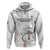 Custom Equatorial Guinea Football Hoodie Allez Nzalang Nacional - White Version