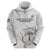 Custom Equatorial Guinea Football Hoodie Allez Nzalang Nacional - White Version