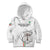 Custom Equatorial Guinea Football Kid Hoodie Allez Nzalang Nacional - White Version