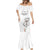 Custom Equatorial Guinea Football Mermaid Dress Allez Nzalang Nacional - White Version