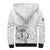 Custom Equatorial Guinea Football Sherpa Hoodie Allez Nzalang Nacional - White Version