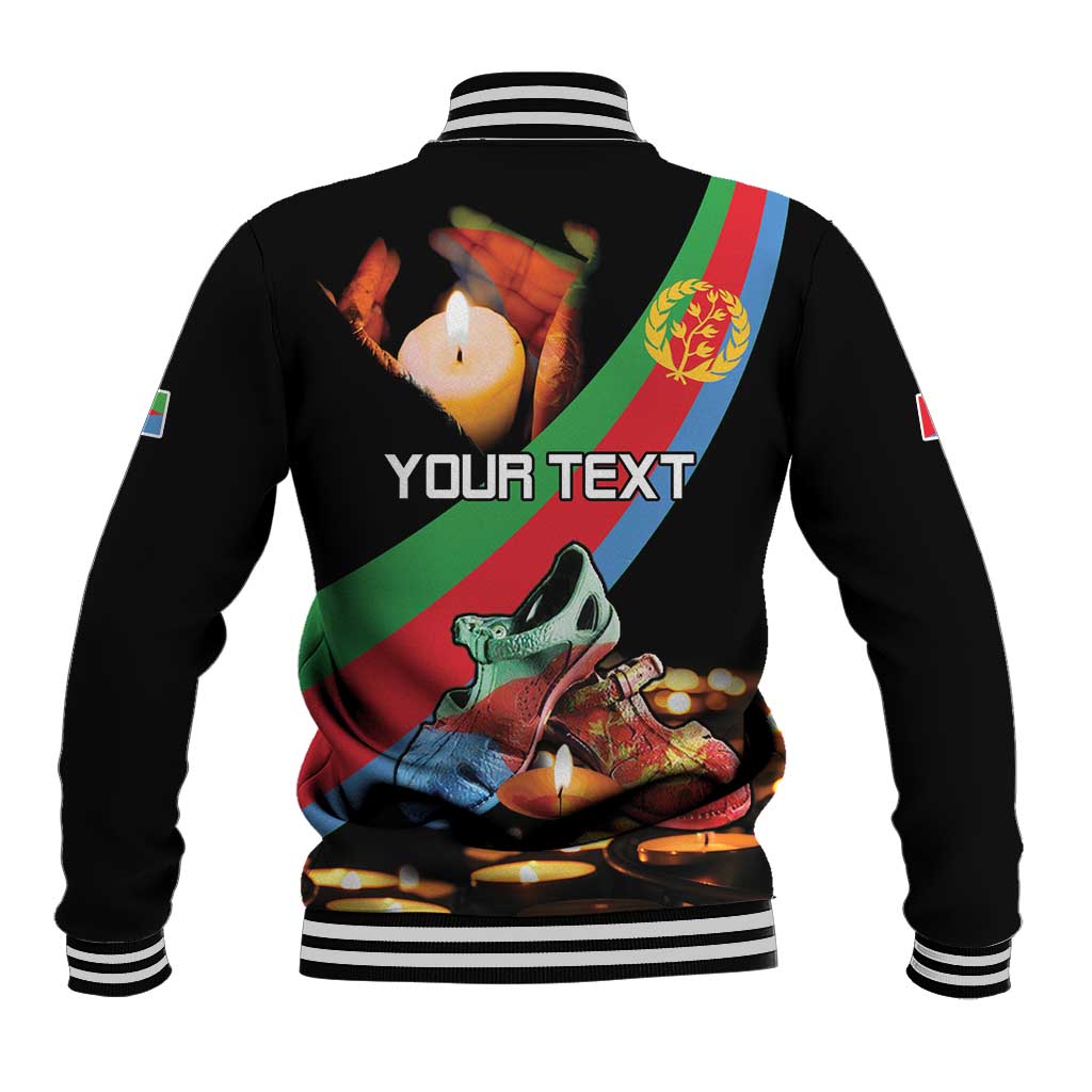 Personalized Eritrea Martyrs Day Baseball Jacket Candlelight Vigil Shida Shoes