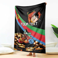 Personalized Eritrea Martyrs Day Blanket Candlelight Vigil Shida Shoes