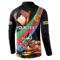 Personalized Eritrea Martyrs Day Button Sweatshirt Candlelight Vigil Shida Shoes