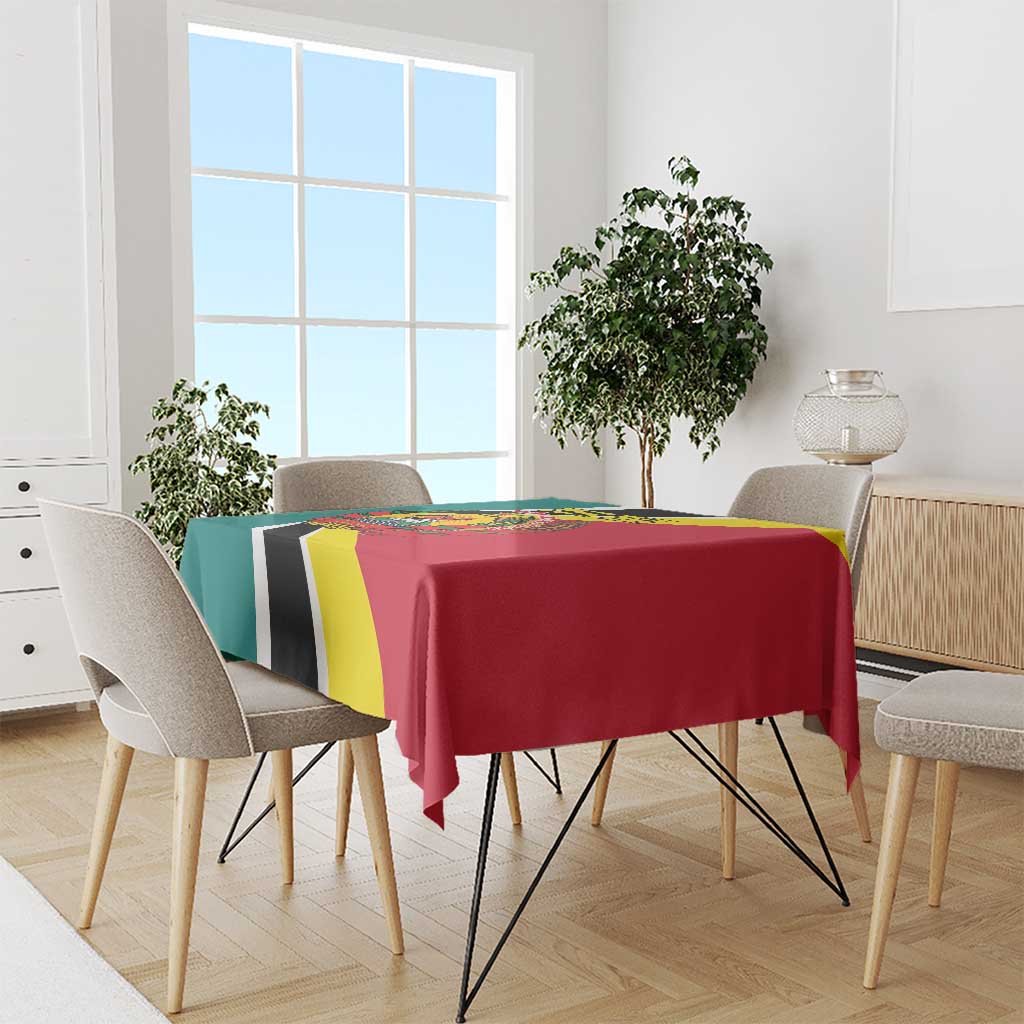 Personalized Mozambique Tablecloth 50 Years Anniversary Independence Day