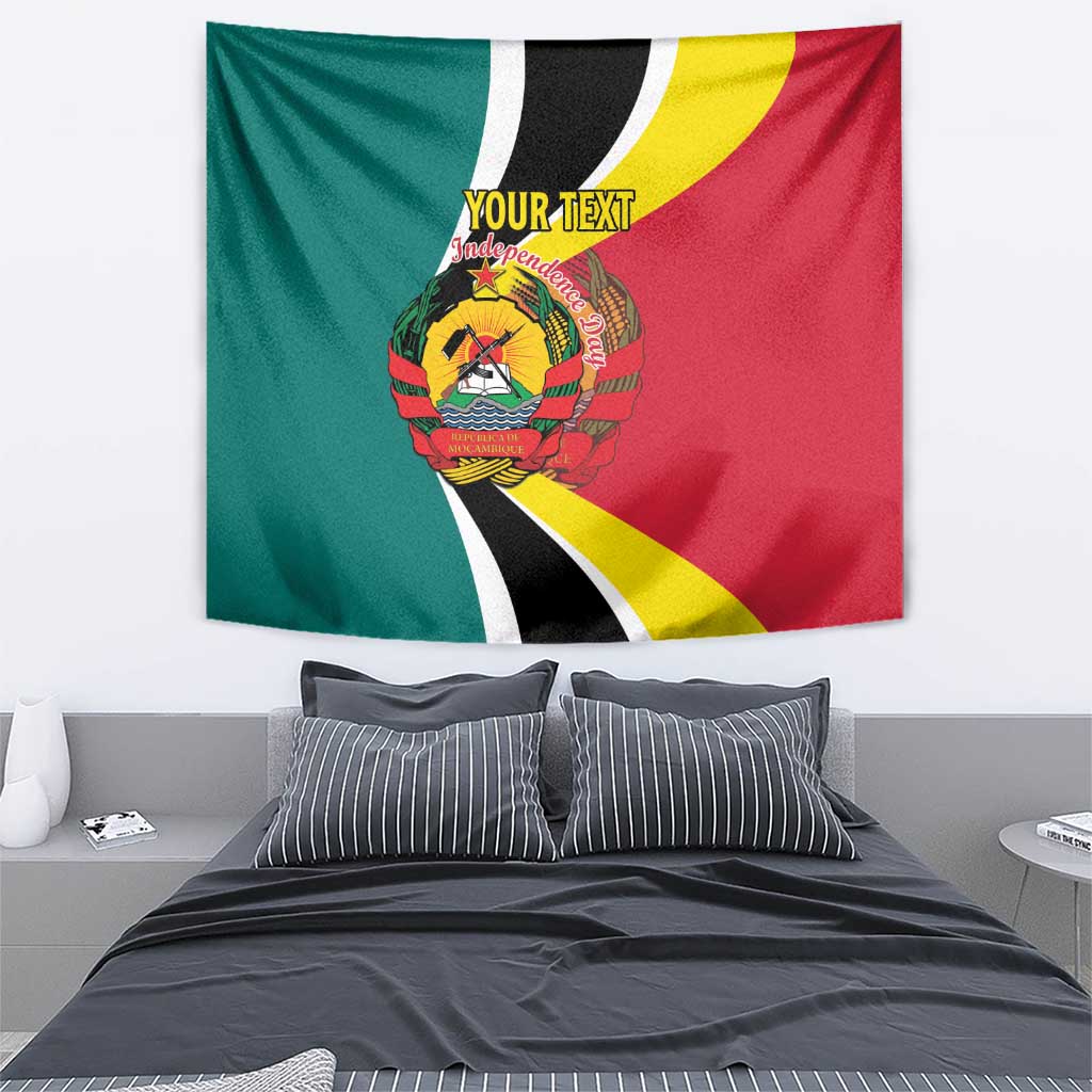 Personalized Mozambique Tapestry 50 Years Anniversary Independence Day
