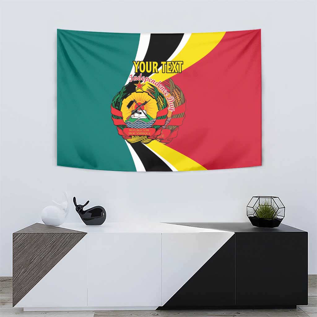 Personalized Mozambique Tapestry 50 Years Anniversary Independence Day
