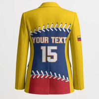 Custom Venezuela Baseball Champions Blazer Vinotinto Glory 2026