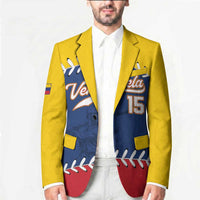 Custom Venezuela Baseball Champions Blazer Vinotinto Glory 2026
