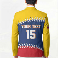 Custom Venezuela Baseball Champions Blazer Vinotinto Glory 2026