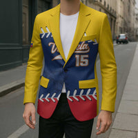 Custom Venezuela Baseball Champions Blazer Vinotinto Glory 2026