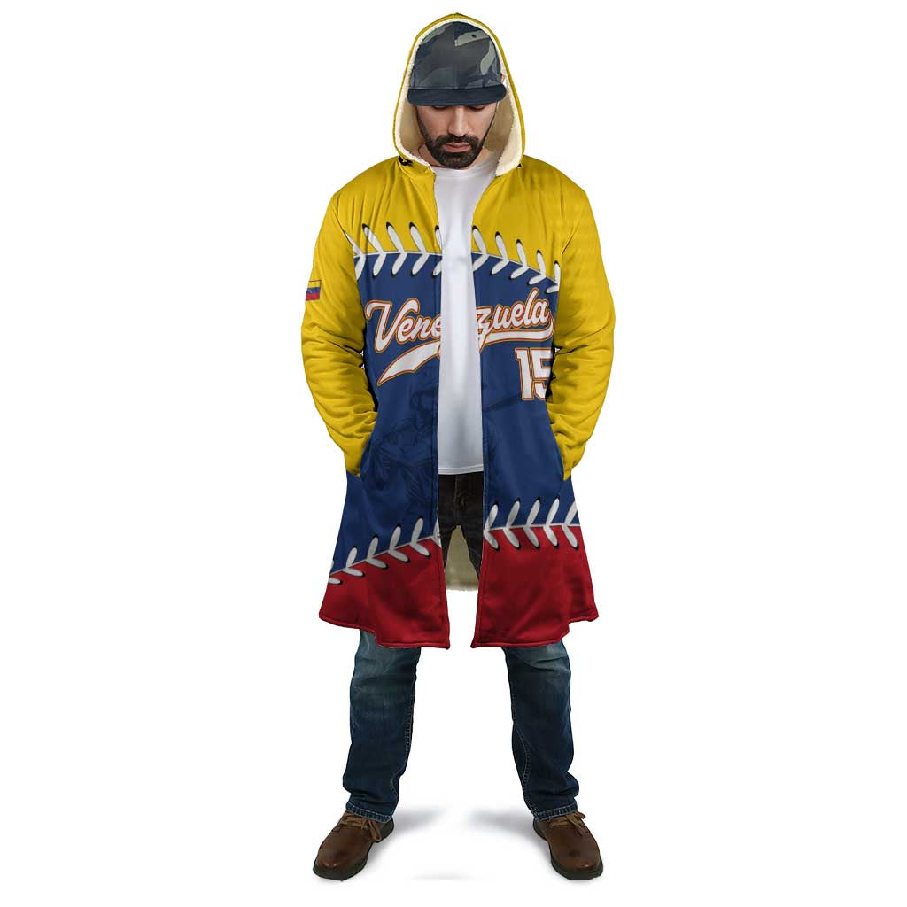 Custom Venezuela Baseball Champions Cloak Vinotinto Glory 2026