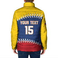 Custom Venezuela Baseball Champions Padded Jacket Vinotinto Glory 2026