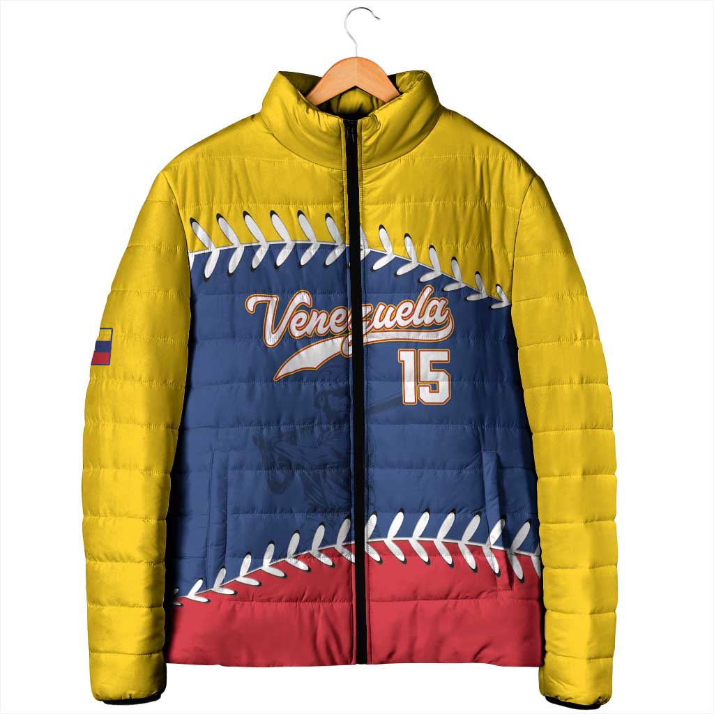 Custom Venezuela Baseball Champions Padded Jacket Vinotinto Glory 2026