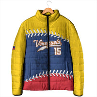 Custom Venezuela Baseball Champions Padded Jacket Vinotinto Glory 2026