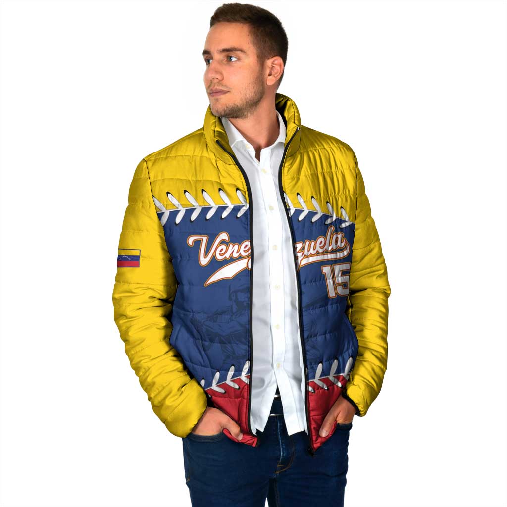 Custom Venezuela Baseball Champions Padded Jacket Vinotinto Glory 2026