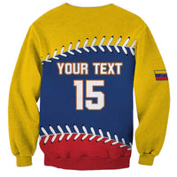 Custom Venezuela Baseball Champions Sweatshirt Vinotinto Glory 2026