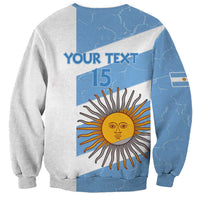 Argentina Rugby Custom Sweatshirt Go Los Pumas
