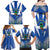 El Salvador Family Matching Off Shoulder Maxi Dress and Hawaiian Shirt Turquoise-Browed Motmot With Coat Of Arms - Wonder Print Shop